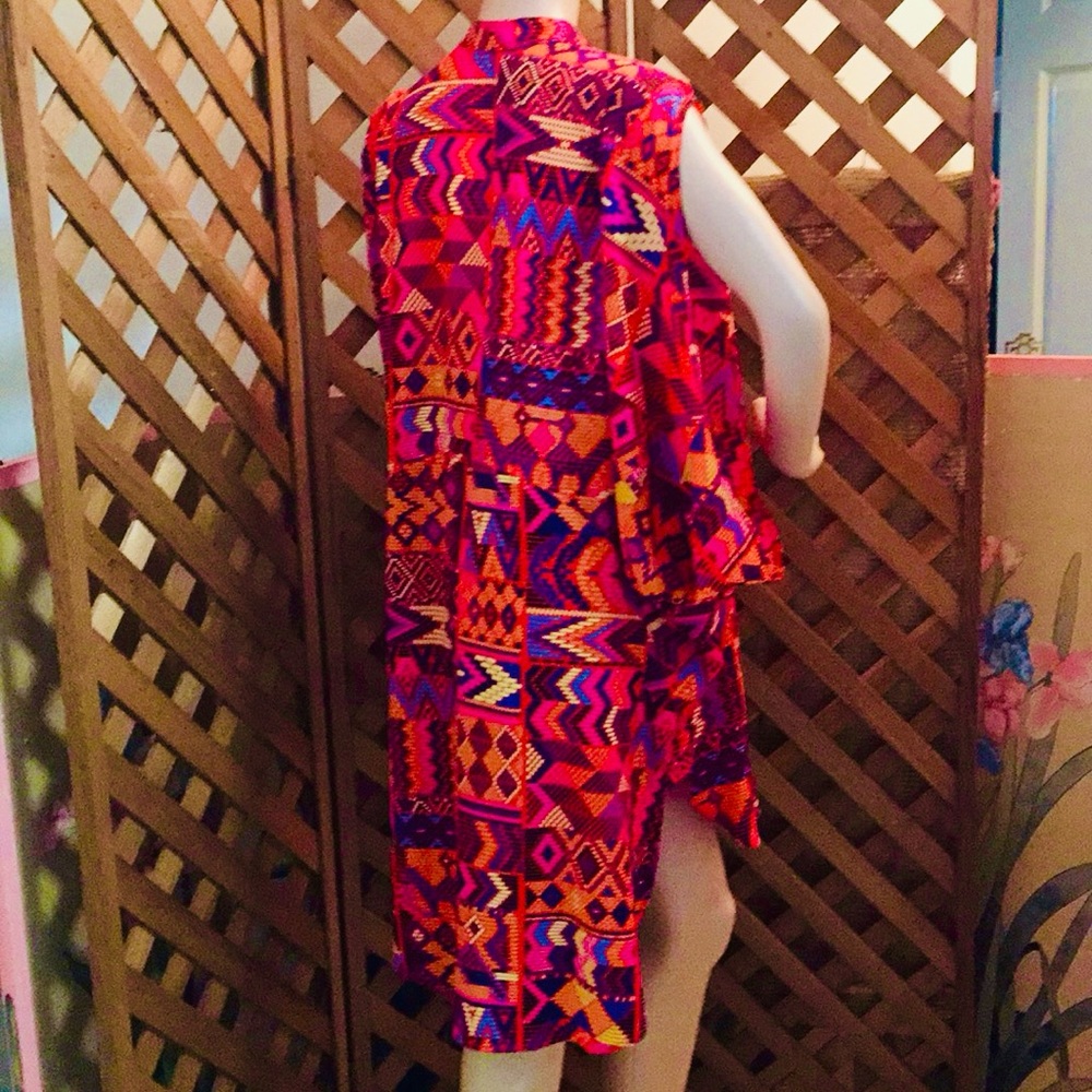 Mara Hoffman Beach Cover Up Kaftan Dress - Picture 3 of 7